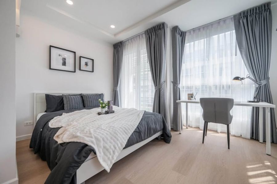 - ขาย คอนโด Happy Condo ลาดพร้าว 101 ขนาด 62.3 ตารางเมตร 2 ห้องนอน ชั้น 4 พร้อมอยู่ แขวงคลองจั่น เขตบางกะปิ กรุงเทพมหานคร