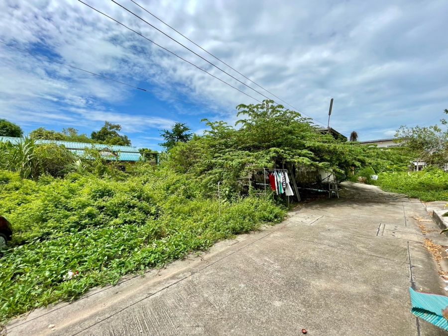 - ขายที่ดินเชิงเนินเนื้อที่ 107 ตรว. ซอยสุขใจ ติดถนนคอนกรีตใกล้ถนนเส้นสี่เลน36-90เมตร เมืองระยอง