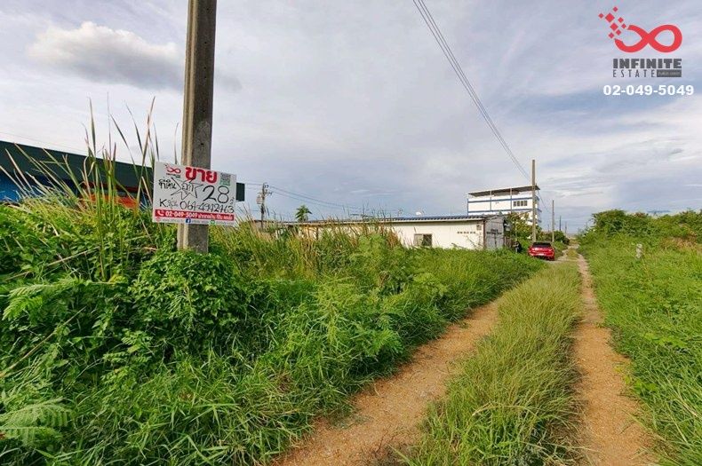 - ขายที่ดินเปล่า 28 ตร.ว. ถนนพัฒนาชนบท 4 ซอยอรุณบุญศรี ลาดกระบัง ใกล้สนามบินสุวรรณภูมิ