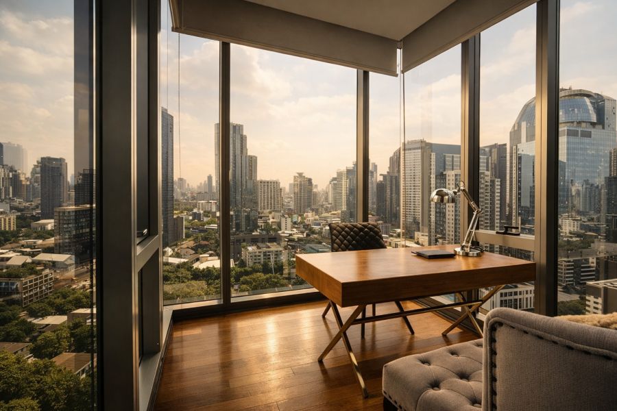 - HOT SALE ลดแรงสุดในตึก! ขายคอนโดหรู Ashton Morph 38 (ชั้น 22) ห้องมุมพิเศษ Sky Corner Window วิวทองหล่อพาโนรามา