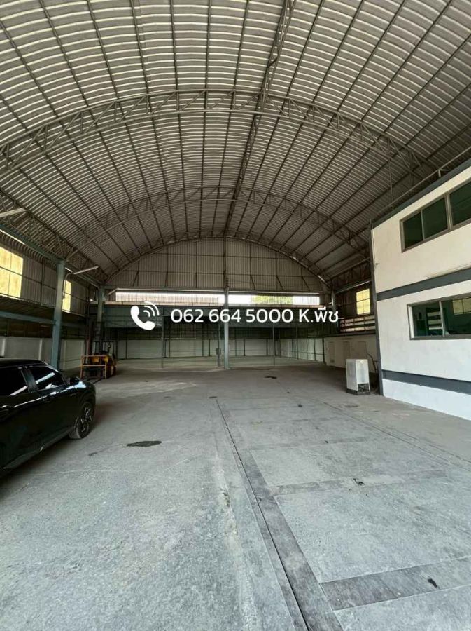 - ให้เช่า โรงงาน/โกดังพร้อมสำนักงาน 1,000 ตร.ม. พื้นที่สีม่วง ขอ รง. ได้ ใกล้สะพานภูมิพล ปู่เจ้าสมิงพราย พระประแดง สมุทรปราการ