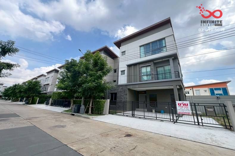 - ขายบ้านเดี่ยว 3 ชั้น 45 ตร.ว. บ้านกลางเมือง ดิ อิดิชั่น พระราม 9 กรุงเทพกรีฑา สะพานสูง ใกล้สนามบินสุวรรณภูมิ