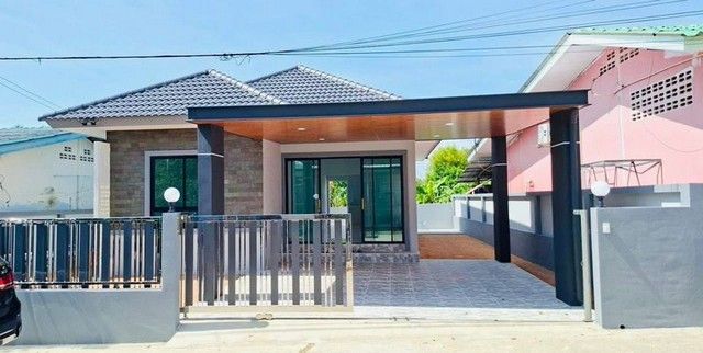 - บ้านเดี่ยวชั้นเดียว ตกแต่งครบ พร้อมเฟอร์ ใกล้อ่างเก็บน้ำมาบประชัน พัทยา FP-H02025