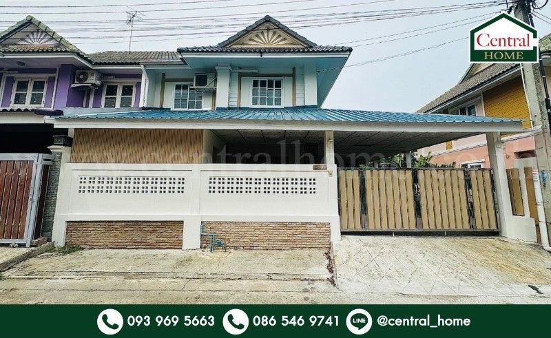 - บ้านแฝด พฤกษา 30 บางบัวทอง รีโนเวทสวย พร้อมอยู่