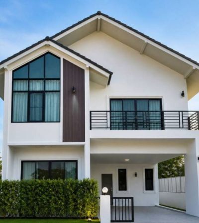 - บ้านเดี่ยวสไตล์โมเดิร์น พร้อมเฟอร์ บ้านหลังใหม่หลังใหญ่ ฟังก์ชันครบในโครงการ
