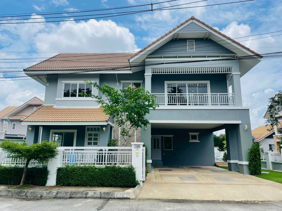- ขายบ้านเดี่ยว สร้างใหม่ ดีไซน์ อเมริกัน คันทรี่ บนทำเล วงแหวนรอบสาม แยกแม่กวง ถนนใหม่ (สันปูเลย)
