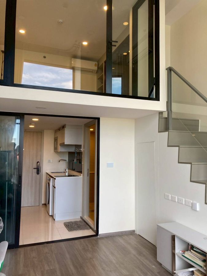 - ให้เช่า คอนโด 2 ชั้น ( Duplex ) โซ ออริจิ้น เกษตร อินเตอร์เชนจ์ **ติด BTS ม.เกษตร