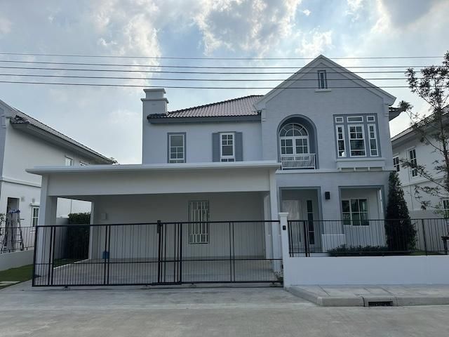 - บ้านใหม่ติดคลับเฮาส์ หันทิศเหนือ เช่าบ้านเดี่ยวหรู Villaggio 3 ศรีนครินทร์-บางนา 75 ตร.ว. เฟอร์ครบพร้อมอยู่