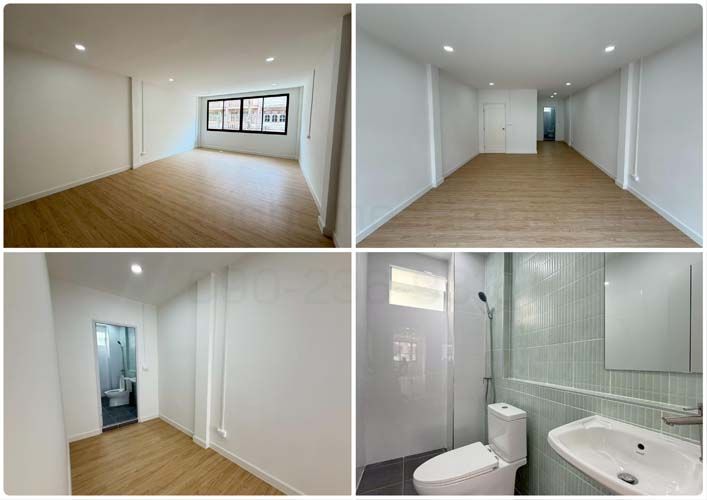 - ตึกแถว 3.5 ชั้น 16 ตร.วา ถ.สุขสวัสดิ์ 78 (วัดชังเรือง) พระประแดง Renovate ใหม่ทั้งหลัง