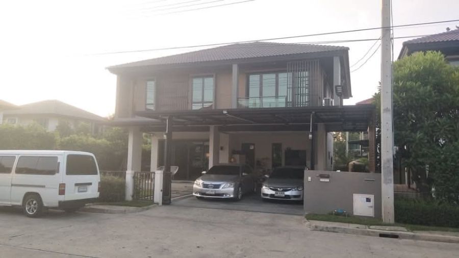 - ให้เช่า บ้านเดี่ยว โครงการ ฮาบิเทีย ออร์บิต หทัยราษฎร์ Pet Friendly ใกล้ทางด่วนจตุโชติ ราคา 36,000 บาท/เดือน