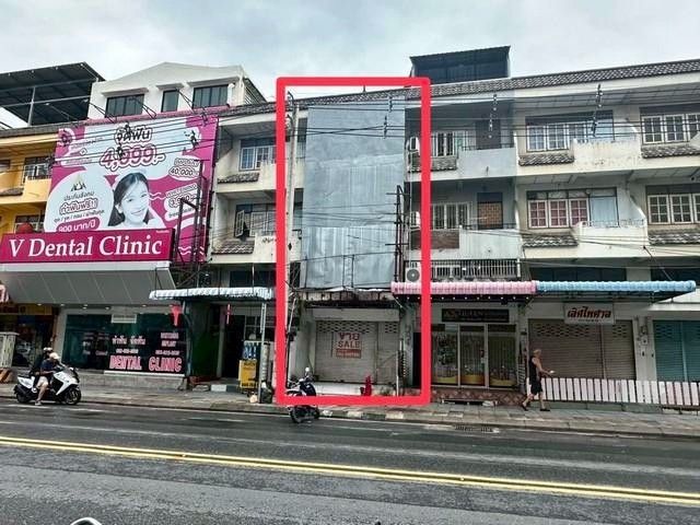 - ขาย อาคารพาณิชย์ พื้นที่ใช้สอย 250 ตร.ม.ทำเลทอง ถนนพัทยาใต้ ใจกลางเมือง ราคา 12.5 ล้าน