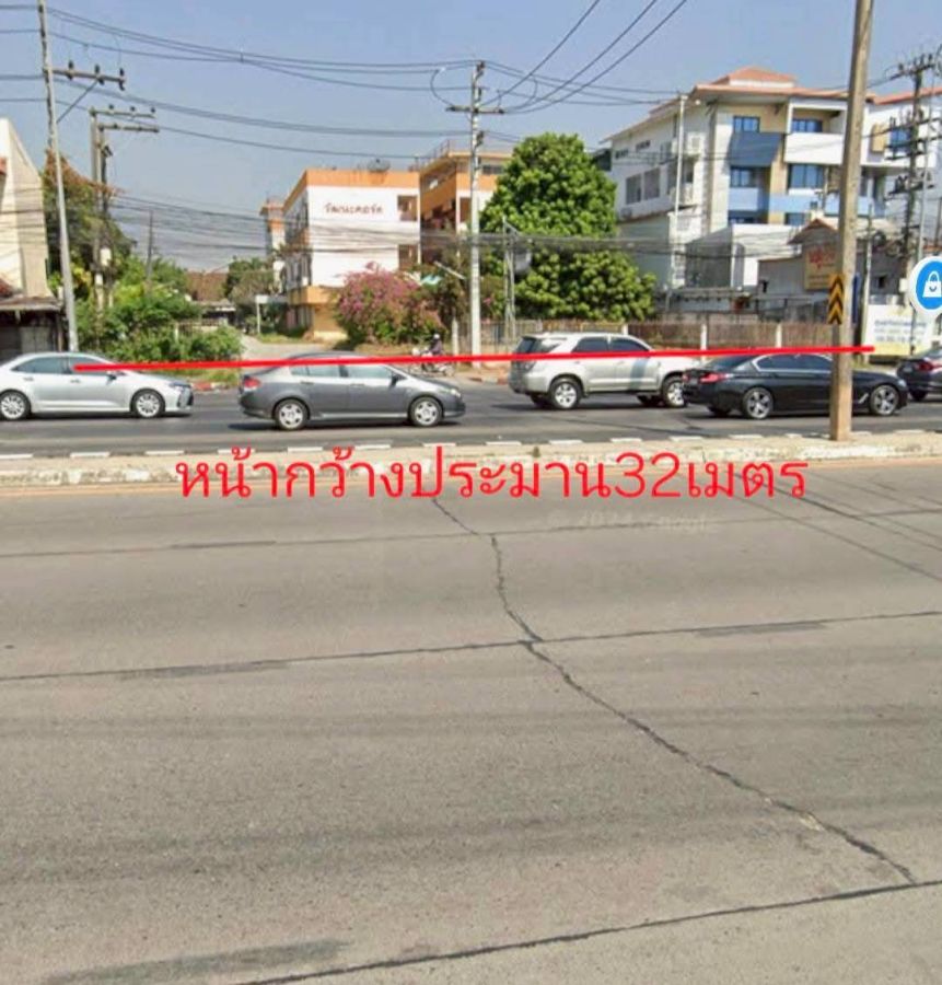 - ขายที่ดินติดถนนห่าง central Festival เพียง 800เมตรพร้อมโอน