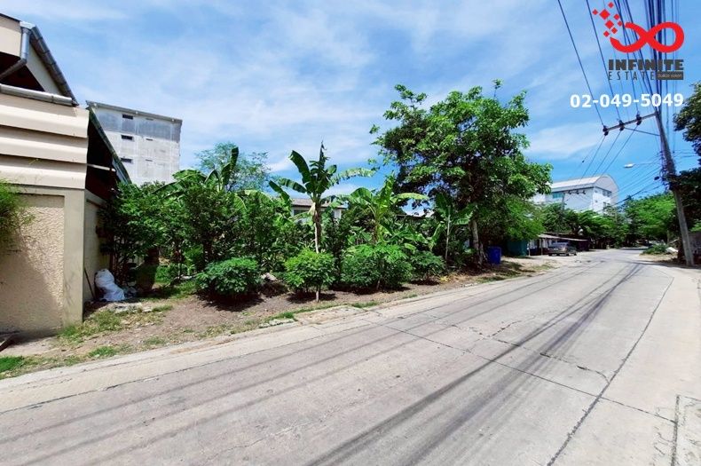 - ให้เช่าที่ดิน 129 ตรว. ซอยท่าข้าม 8 ถนนพระราม 2 ใกล้ทางด่วน เหมาะทำโกดังหรือลานจอดรถ