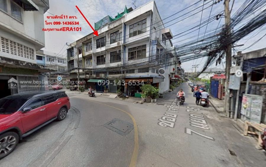 - ขายอาคารพาณิชย์ 3.5 ชั้น ซอยเจริญราษฎร์ 7แยก 7 พื้นที่ 11 ตรว.ทำเลทองใจกลางเมือง ใกล้ทางด่วนพิเศษศรีรัช ใกล้รถไฟฟ้า BTSสถานี สุรศักดิ์
