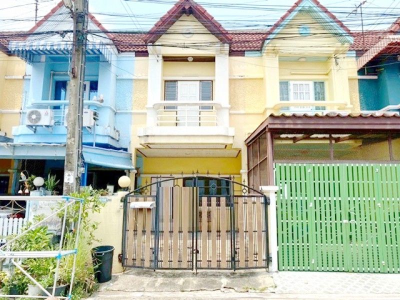 - ใกล้วัดเกาะสุวรรณาราม 700 ม.21 ตร.ว.สายไหม ทำเลสะพานใหม่ ดอนเมือง เทาวน์เฮ้าส์ 2 ชั้น 2 นอน 2 น้ำหมาะสำหรับอยู่อาศัย เชื่อมต่อถ.และพหลโยธิน