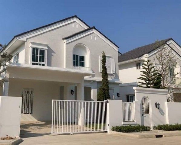 - ให้เช่าบ้านเดี่ยว ชัยพฤกษ์ บางนา กม.15 ขนาด 56 ตร.วา หลังมุมสวย ใกล้ Mega Bangna เลี้ยงสัตว์ได้