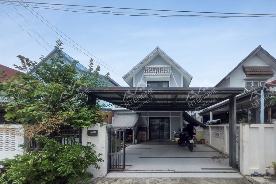 - หมู่บ้านลานทอง ติวานนท์-ปากเกร็ด ต่อเติมครบ ทำเลดี ติดถนน ใกล้ห้าแยกปากเกร็ด