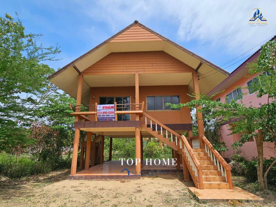 - ขายด่วน บ้านสวน 2 ชั้น โครงการเจ้าสำราญ เลค แอนด์ ฮิลล์ จ.เพชรบุรี
