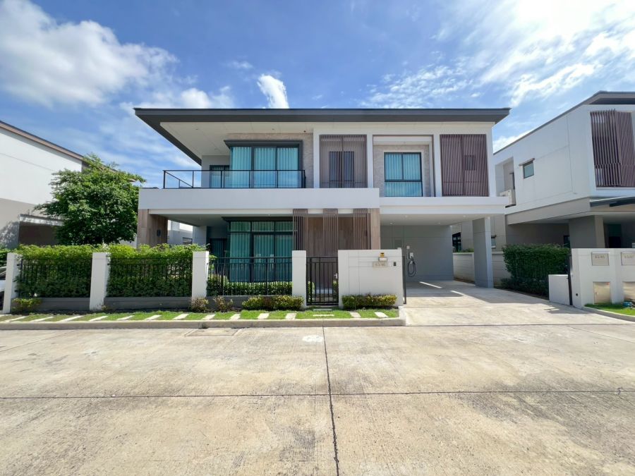 - ขายบ้านเดี่ยว บางกอกบูเลอวาร์ด แจ้งวัฒนะ ราชพฤกษ์ ปากเกร็ด ใกล้โรงเรียน SISB