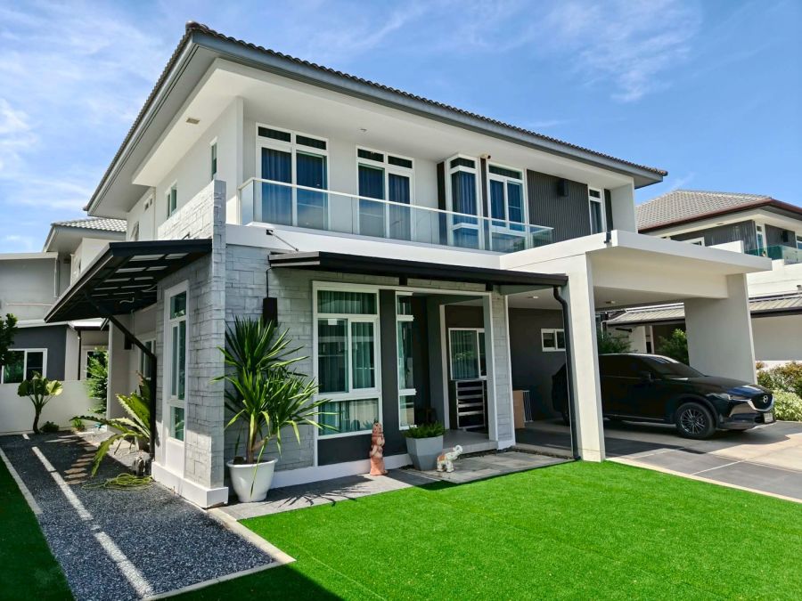 - ขาย เช่า บ้านเดี่ยว มัณฑนา 2 บางนา กม.7 (ติด รร.ราชวินิตบางแก้ว) ทำเลดีมากๆ
