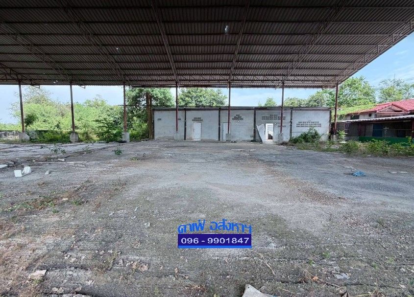 - ให้เช่าโกดัง/คลังสินค้าพร้อมบ้านพักติดถนนท่าเสด็จ - อ.เมืองสุพรรณบุรี ทำเลดี
