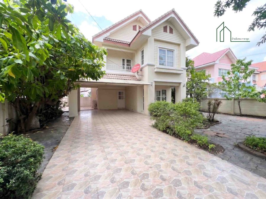 - บ้านเดี่ยว 2 ชั้น เนเบอร์โฮม วัชรพล สุขาภิบาล 5 แปลงสวย ติดสวนโครงการ