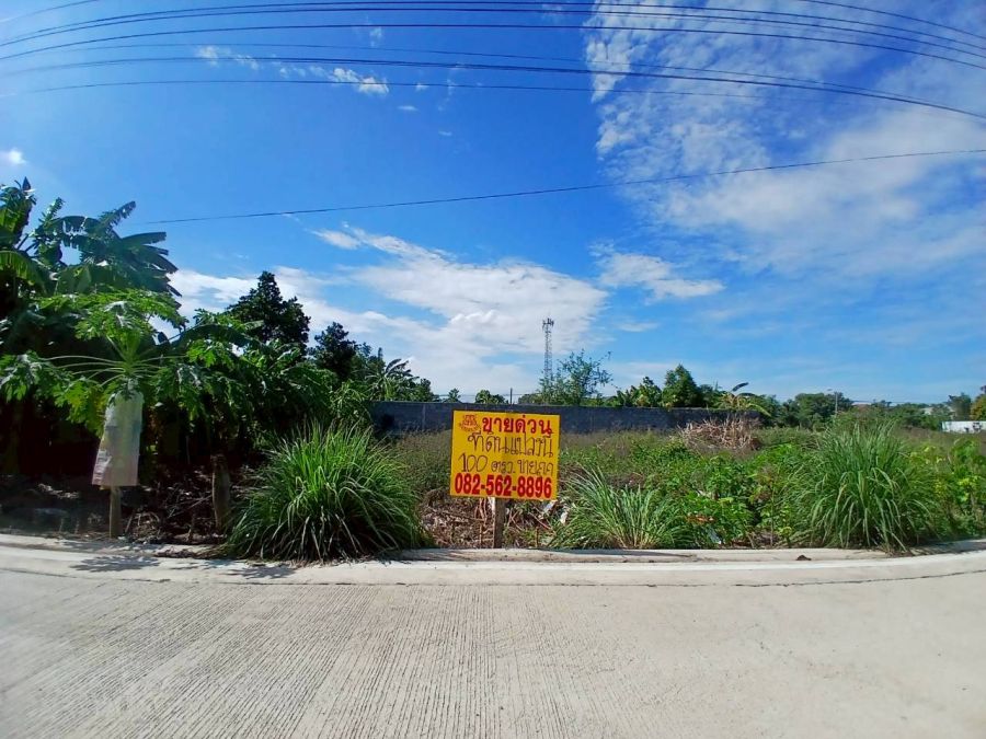 - ขายที่ดินเปล่า ซอยสุสวาส14 คลอง4 ลาดสวาย
