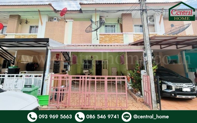 - ทาวน์เฮ้าส์ เดอะเฟิร์ส โฮม (บ้านกานดา) พันท้ายนรสิงห์ สมุทรสาคร ราคาถูกที่สุด