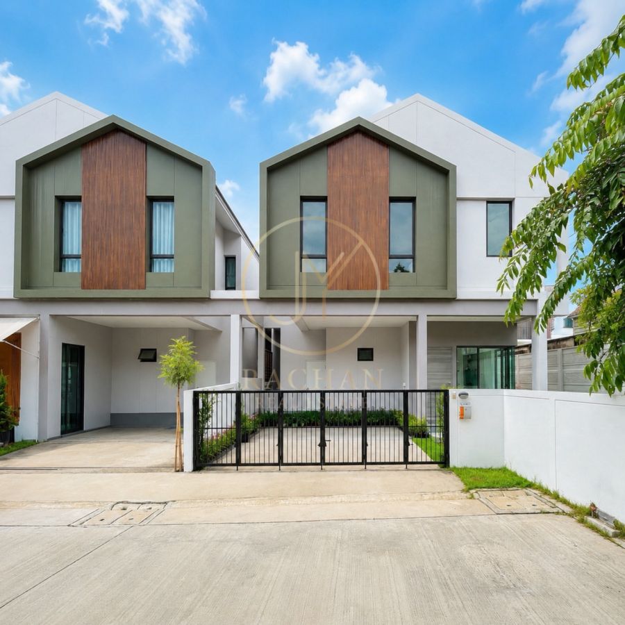 - ขายด่วน บ้านแฝด 2 ชั้น รีโนเวทใหม่ หลังริม หมู่บ้านธนาวิลเลจ วงแหวน-ปิ่นเกล้า เนื้อที่ 43.4 ตร.ว พื้นที่ใช้สอย 140 ตร.ม