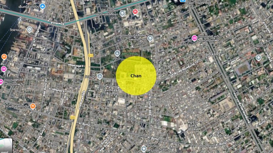 - ขายที่ดิน ติดถนนจันทน์ ทำเลศักยภาพใกล้สาทร พระราม 3