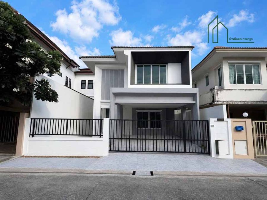 - บ้านเดี่ยว ปรีชา ราม 1 ถนนราษฏร์พัฒนา ซอยมิสทีน