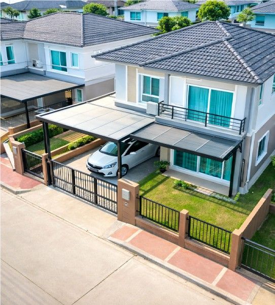 - ย่านพหลโยธิน-สายไหม บ้านเดี่ยวหัวมุม 3 นอน ตลาดวงศกร 850 ม. 2 น้ำ 36ตร.ว 128 ตร.ม