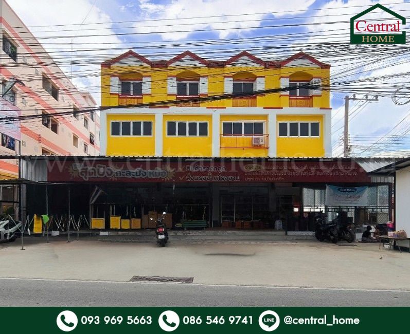 - อาคารพาณิชย์ 3.5 ชั้น 4 คูหา บางโฉลง (บางนา-ตราด กม.18) ราคาถูกที่สุด