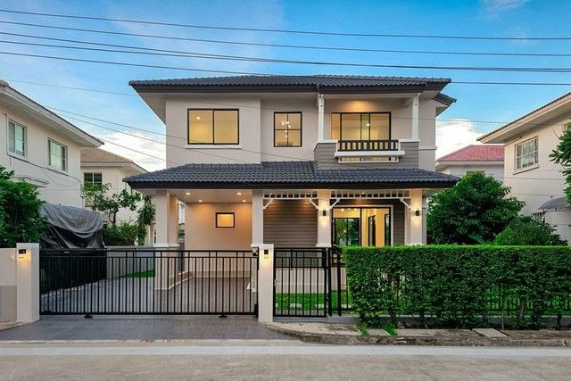 - มัณฑนา ปิ่นเกล้า-พระราม 5 บ้านเดี่ยวแต่งสวยที่สุด โครงการ ทำเลทองติดถนนใหญ่ นครอินทร์-พระราม 5
