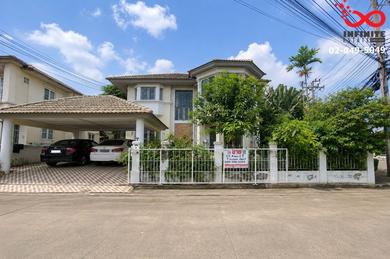 - ขายบ้านเดี่ยว 2 ชั้น หลังมุม 62.4 ตรว. ชวนชื่น อ่อนนุช - วงแหวน สุขาภิบาล2 - ถนนกาญจนาภิเษก