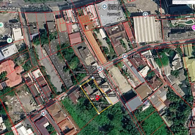 - ขายที่ดิน ซอยสุขุมวิท 46 คลองเตย กรุงเทพมหานคร เนื้อที่ 208 ตร.ว. พร้อมสิ่งปลูกสร้าง