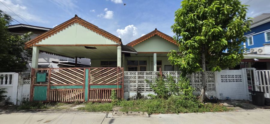 - บ้านเดี่ยว ชั้นเดียว รามอินทรา 14 แยก 22 ขนาด 40 ตรว.