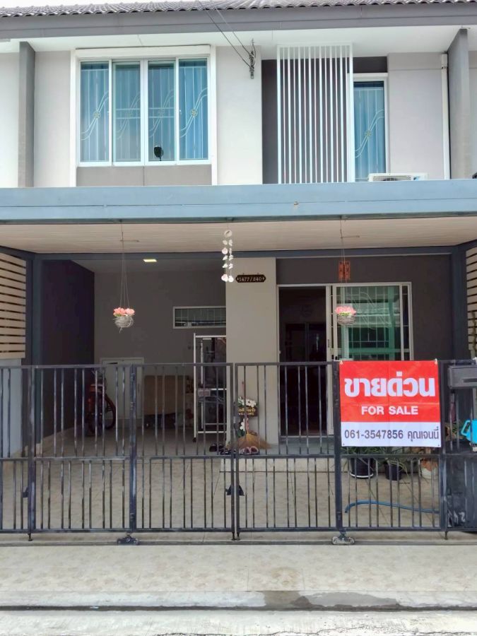 - ขายทาวน์เฮ้าส์ 2 ชั้น สวยงามพร้อมอยู่ โครงการพฤกษาวิลล์ 62/2 นิมิตใหม่