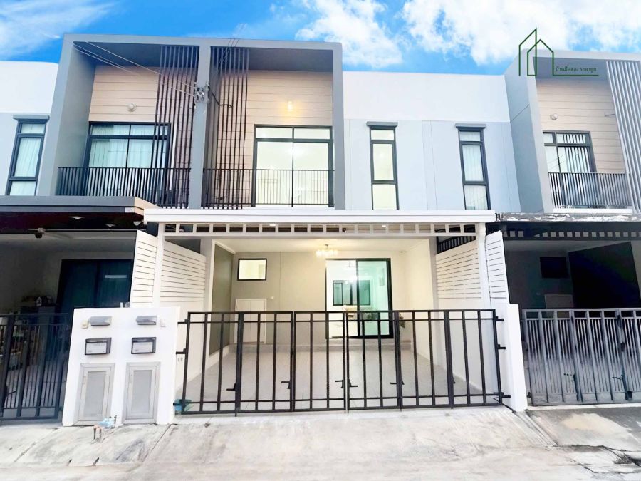 - ทาวน์เฮาส์ หมู่บ้านแฮปปี้วิลล์ ดอนเมือง-เทิดราชัน