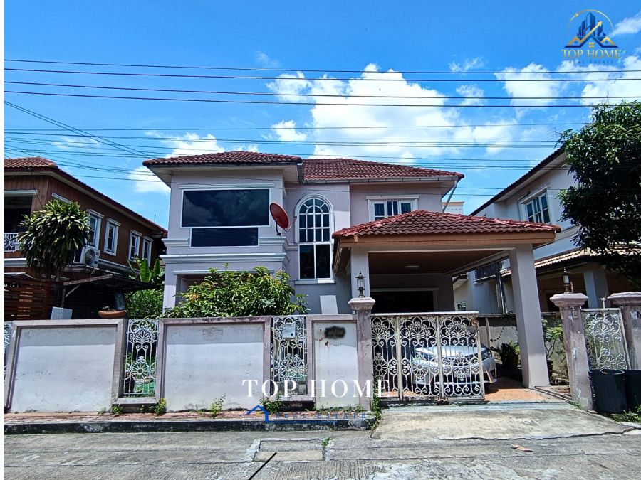 - ขายด่วน! บ้านเดี่ยว 2 ชั้น หมู่บ้านเค.ซี. พาร์ค วิลล์ 2 จอดรถได้หลายคัน