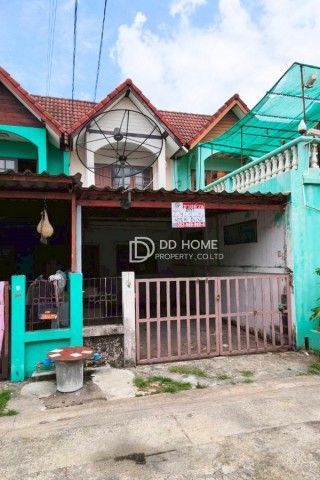 - ขายทาวน์เฮ้าส์ หมู่บ้านวโรชา เทพารักษ์-บางบอน ถนนเมน (DD002424)