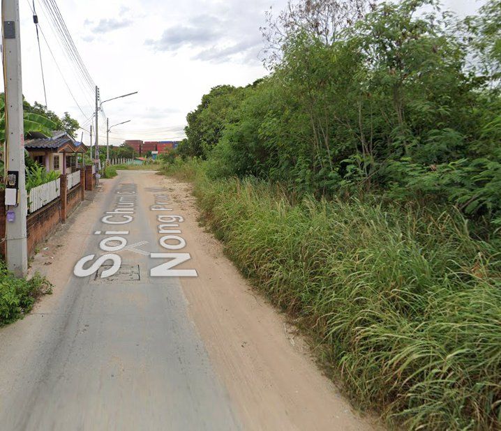 - ขายที่ดินบึงทำเลดี 1 ไร่ ซอยชุมชนหนองปรือ15 ใกล้นิคมปิ่นทอง-5กม. อ.ศรีราชา ชลบุรี