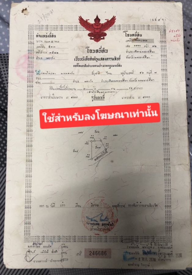 - ขายที่ดินสวย อำเภอเมืองนครราชสีมา 3 ไร่ 1งาน 73ตารางวา