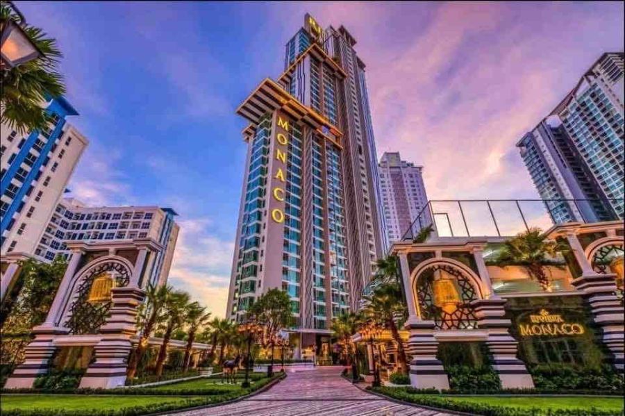 - ให้เช่า The Riviera Monaco คอนโด Pet Friendly วิวเมือง ชั้นสูง