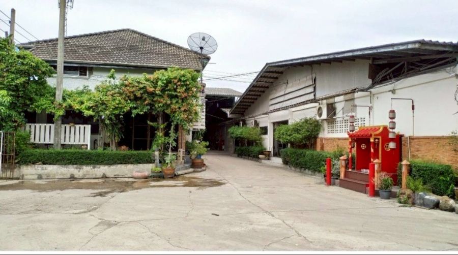 - ขายโรงงาน โกดัง มีใบรง4 พื้นที่สีม่วง ซอยวัดสวนส้ม ถนนปู่เจ้า สมุทรปราการ
