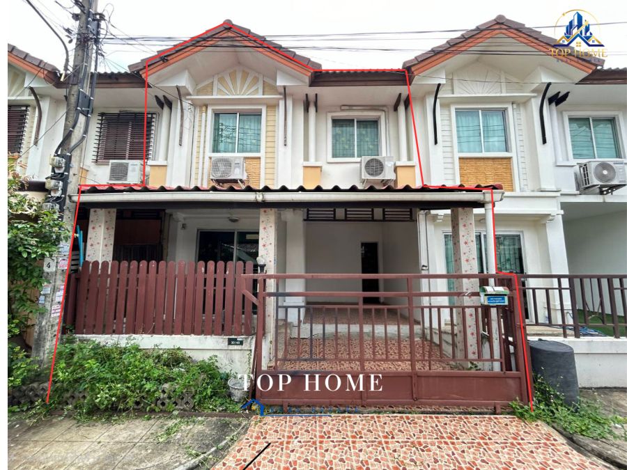 - ขายทาวน์เฮ้าส์ 2 ชั้น หลังริม โครงการพฤกษาวิลล์ 5 นิมิตรใหม่ มีนบุรี