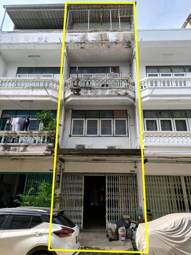 - ขายอาคารพาณิชย์ 4 ชั้น ซอยกรุงเทพ-นนทบุรี 35 ทำเลดี ใกล้รถไฟฟ้าสถานีวงศ์สว่าง