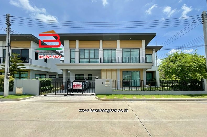 - บ้านเดี่ยว 2 ชั้น เนื้อที่ 60.3 ตร.ว. โครงการ เวนิว ไอดี รังสิต-ปทุมธานี (ซอย 8) ใกล้มหาวิทยาลัยปทุมธานี ตำบลบ้านกระแชง อำเภอเมืองปทุมธานี ปทุมธานี