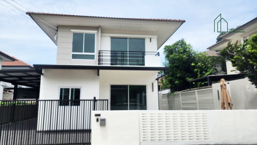 - บ้านเดี่ยวหลังมุม รีโนเวทใหม่ทั้งหลัง เดอะทรัสต์วิลล์ วัชรพล หทัยราษฎร์