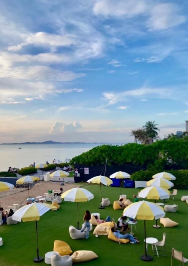 - ขายที่ดินทะเล เดินลงหาดได้เลย พื้นที่ 8ไร่ 3 งาน 25 ตรว. นาจอมเทียน